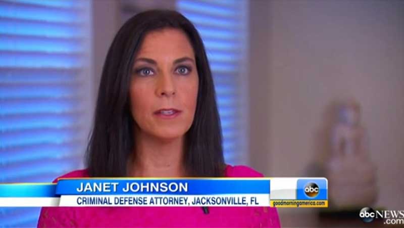 Janet E. Johnson appearing on ABC News